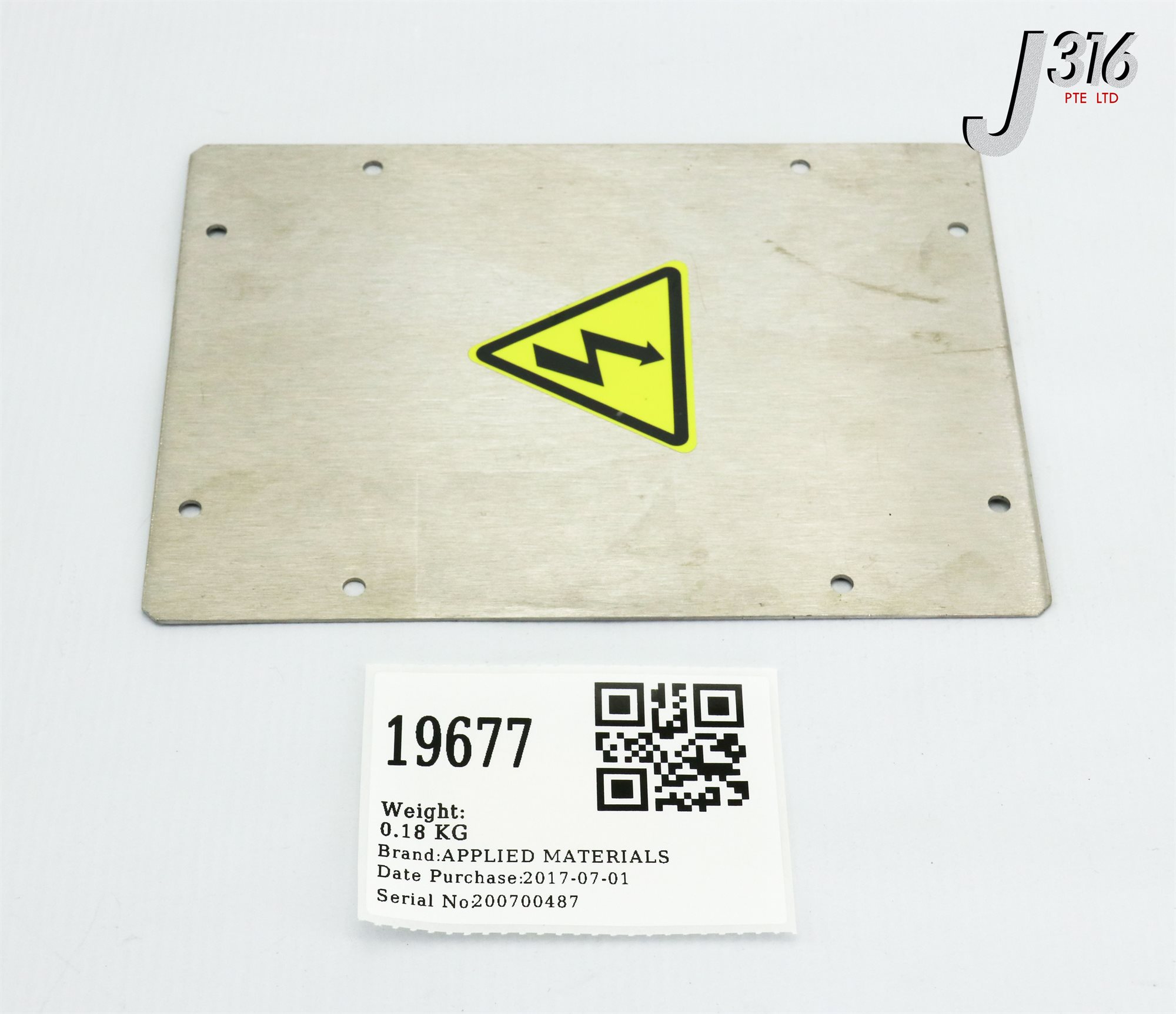 サンプル 19677 APPLIED MATERIALS COVER HTR AC POWER BOX 0020-20914 | eBay